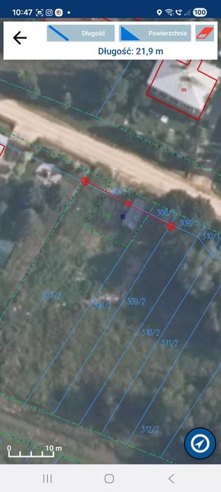 Działka budowlana 10ar