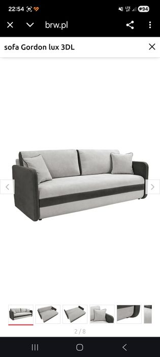 Sofa Gordon Lux 3 DL