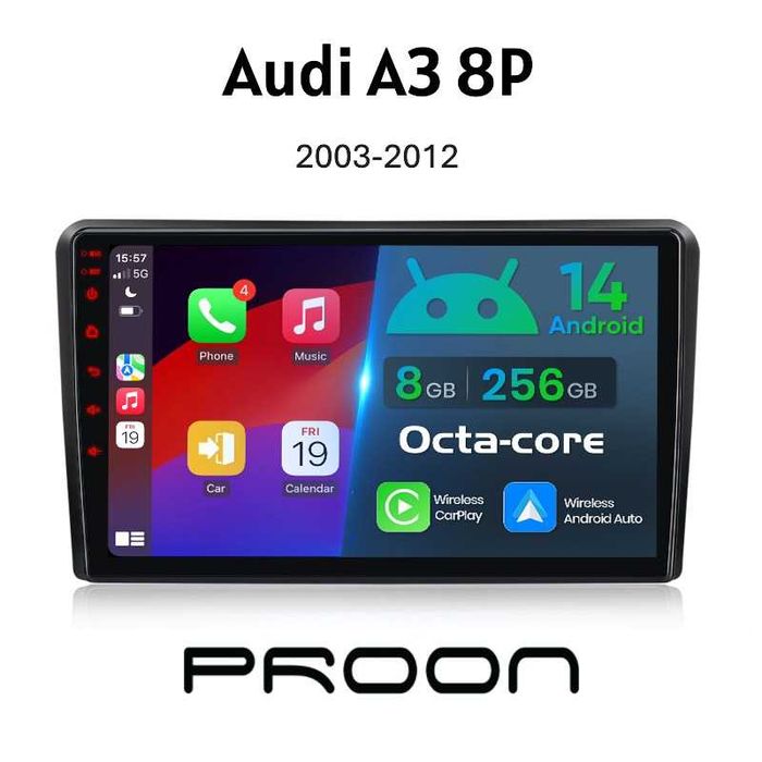 Rádio Audi A3 2 din auto android