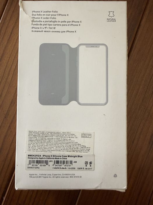 Capa em pele para iPhone X / XS64584832602241123