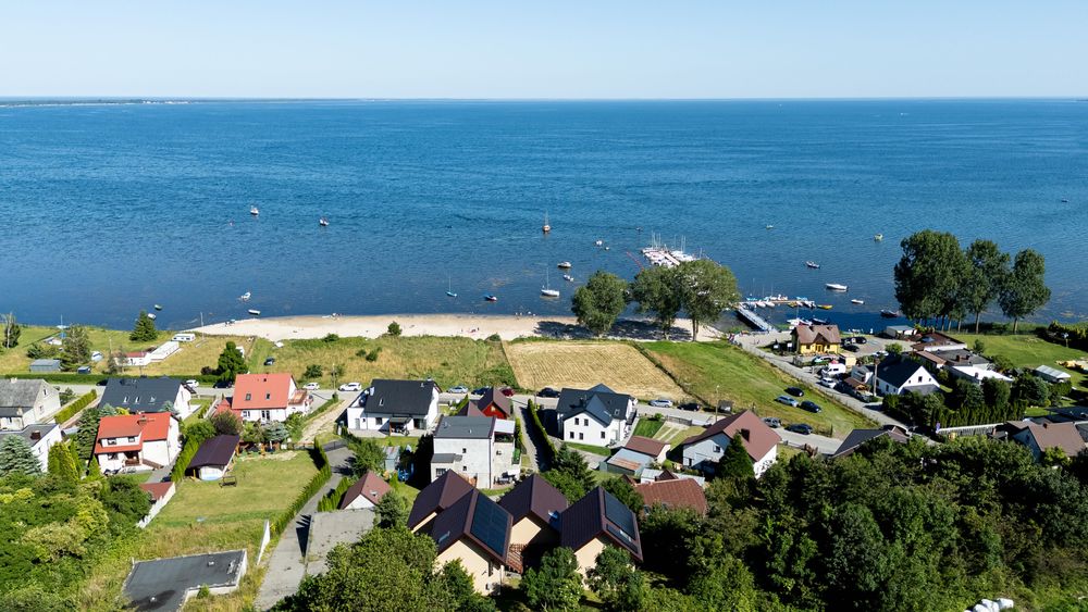 Domki 4–7 os. Swarzewo nad morzem 30m od plaży z widokiem na Zatokę