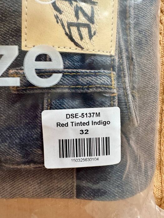 Джинси Derschutze 32 blossom v2 patchwork Denim dark indigo