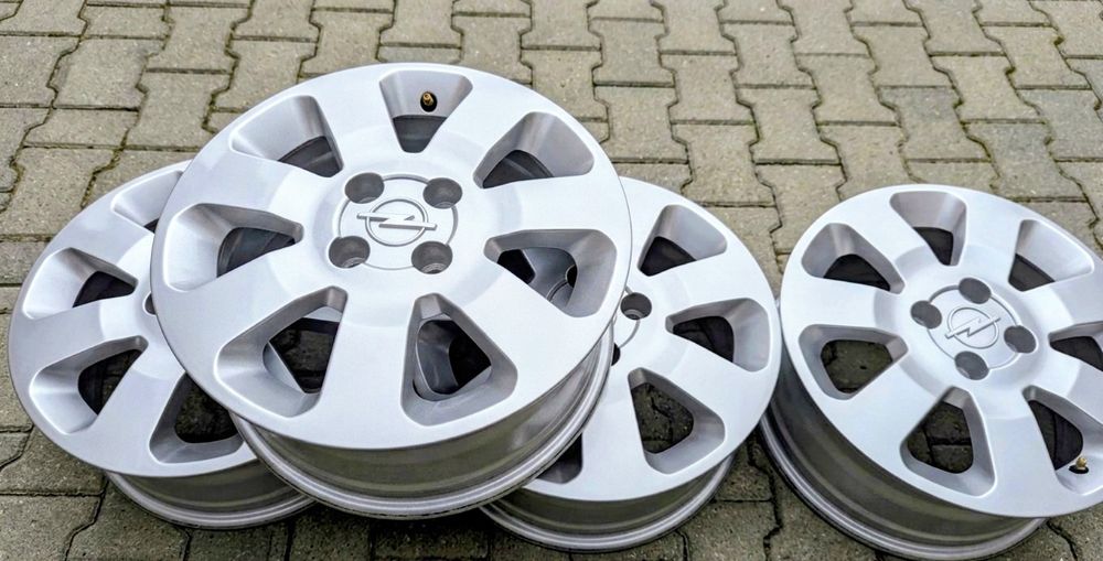 Alufelgi Opel 15” 4x100 ET49 – kpl. 4 szt.