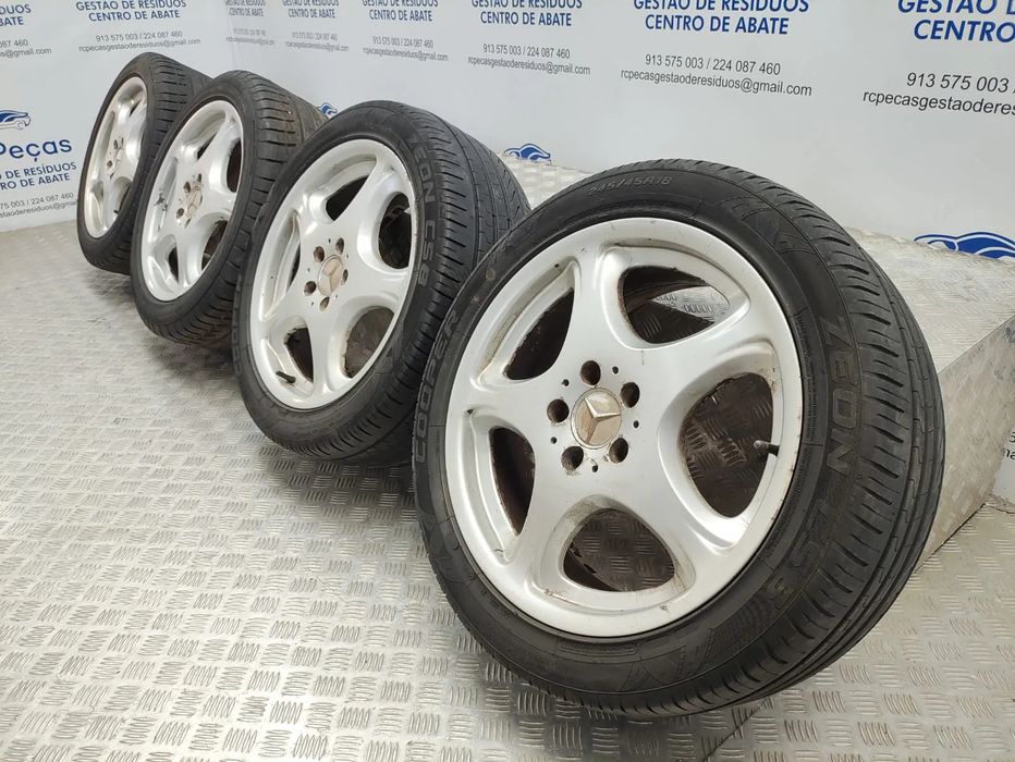 Conjunto Jantes 18 Mercedes Benz Class S W220 8J ET44 5x112