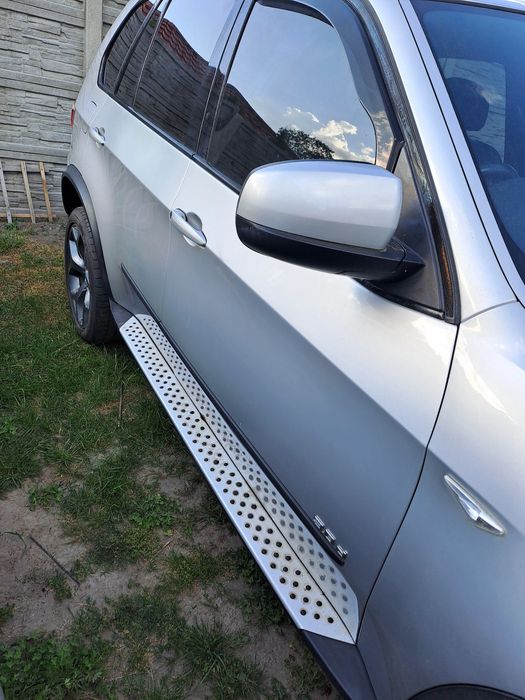 Drzwi bmw x5 e70 srebrne