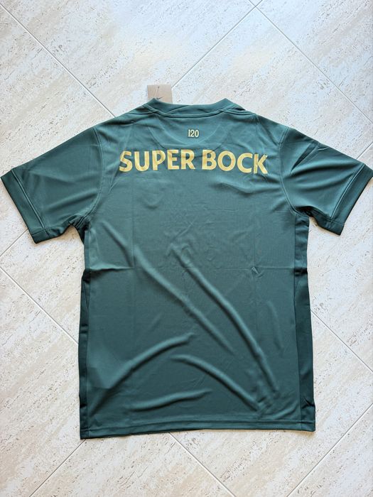 Camisola sporting 120 anos alternativa