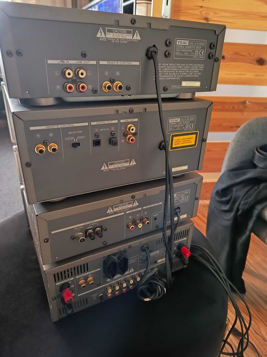 Wieża Teac 500 z cd tuner magnetofon wzmacniacz