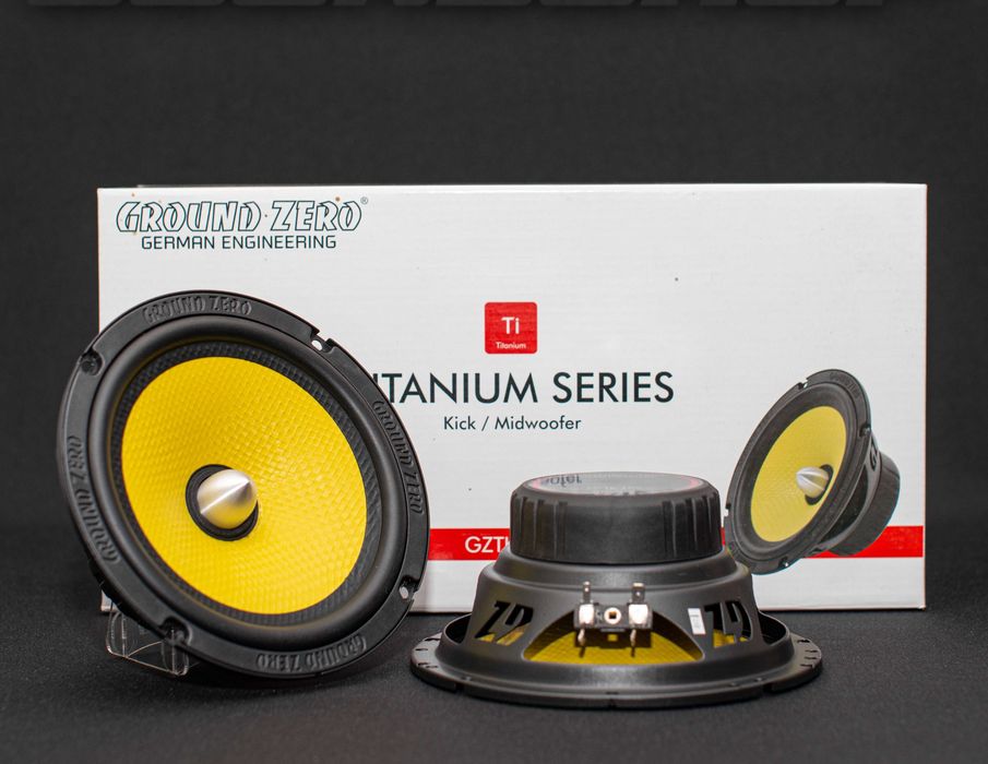 Ground Zero GZRK 165SQ coppia di midwoofer 165mm Sound Sound Quality
