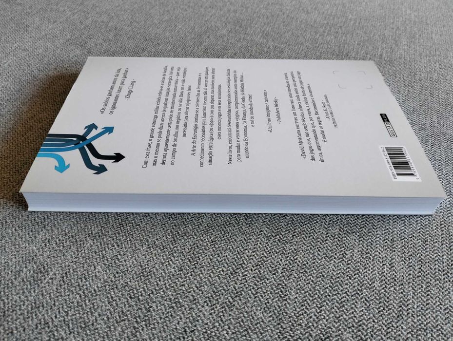 Livro "A arte da estratégia" de David McAdams