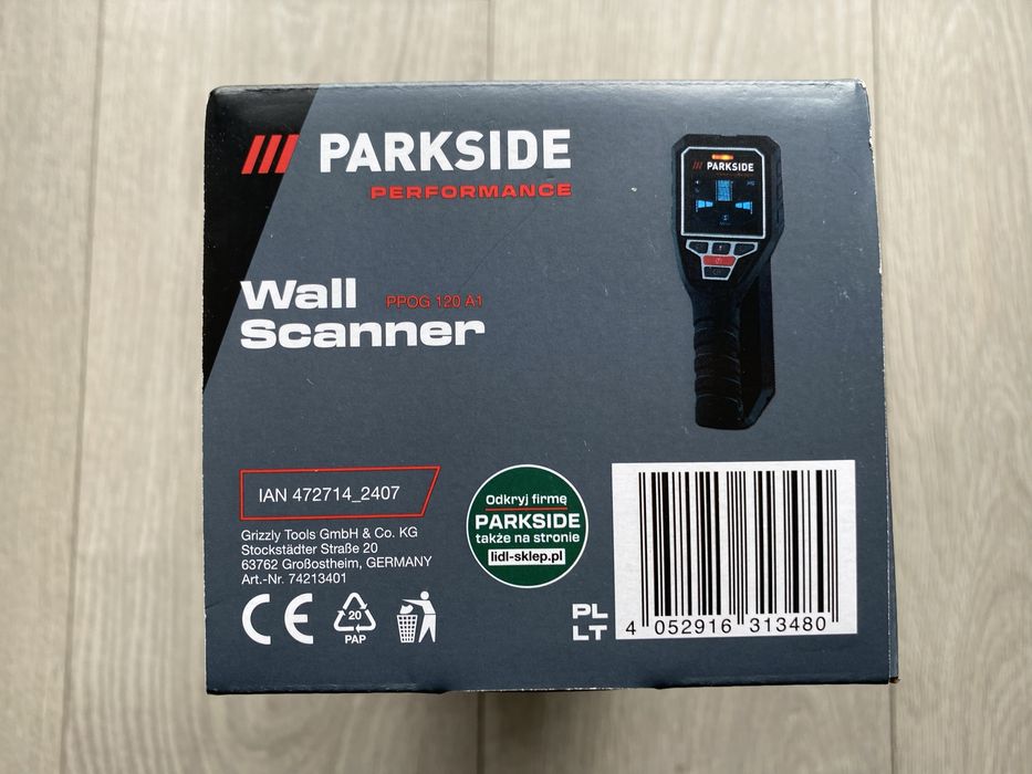 NOWY lokalizator detektor do kabli Parkside Performance PPOG 120 A1