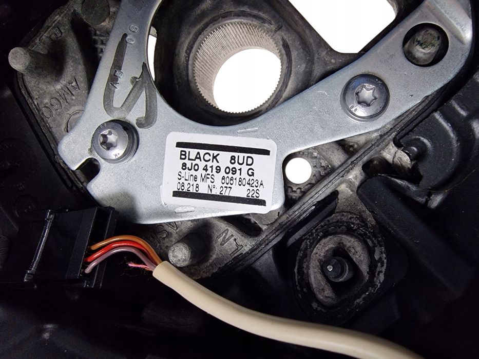 audi tt a3 s-line kierownica skóra płaska 8j0419091g