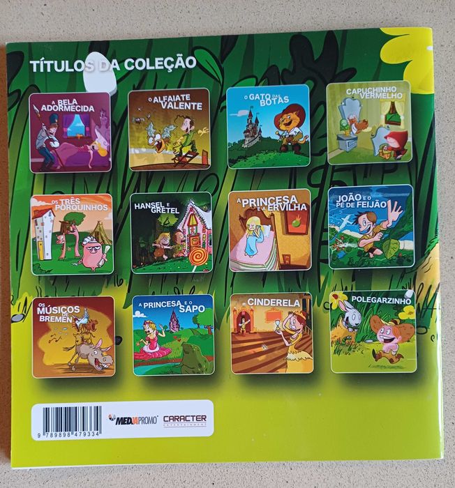 Lote 5 livros infantis