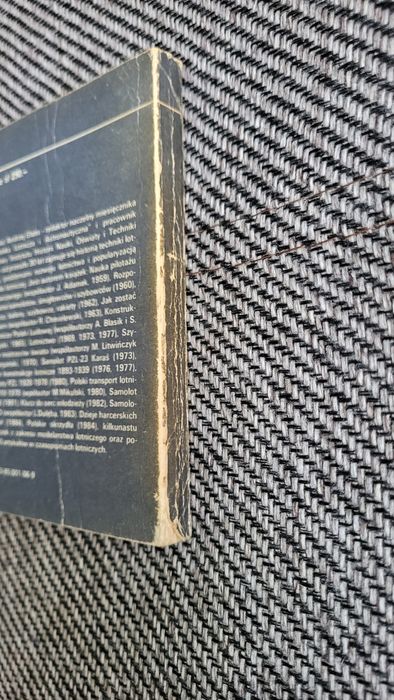 Książka Samoloty '85 Andrzej Glass