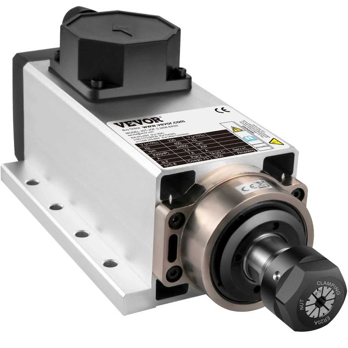 Wrzeciono cnc 2.2kw 220v 24000rpm chłodzone powietrzem