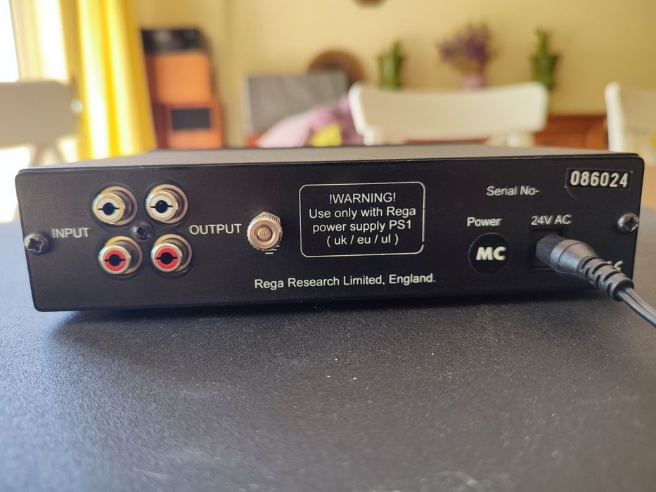 Rega Fono MC Pré Amp. Hi-Fi C/Novo!