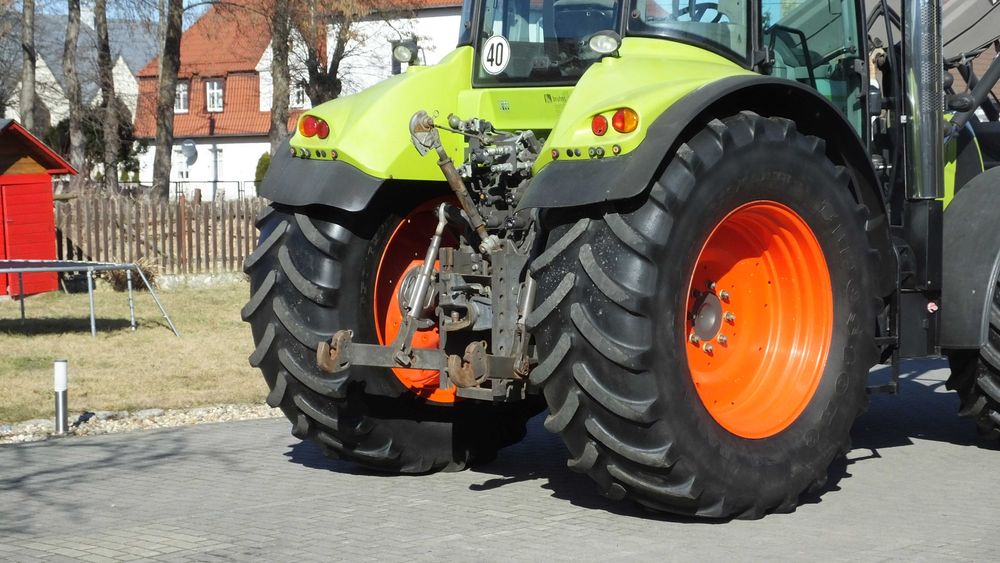 Claas Arion 630, tur, układ pneumatyczny