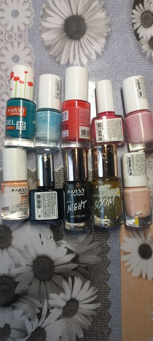 Набір лаків для нігтів  1- 10 штук - ціна за все разом