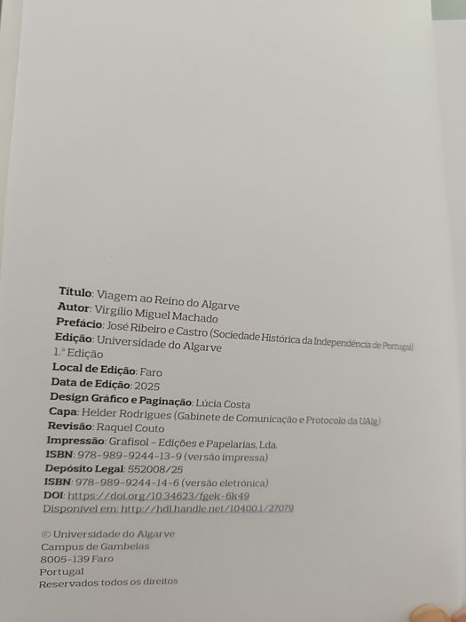 Viagem ao Reino do Algarve