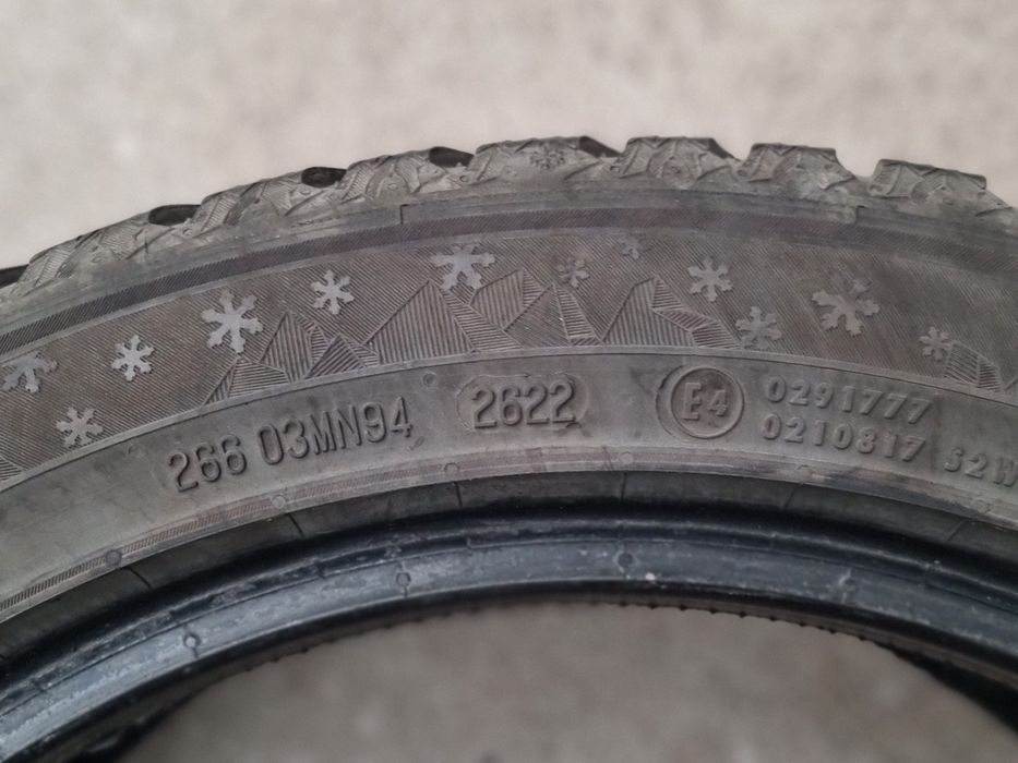 Opona używana 1szt. 205/50/17 Semperit Speed-Grip 5  / 6,8mm