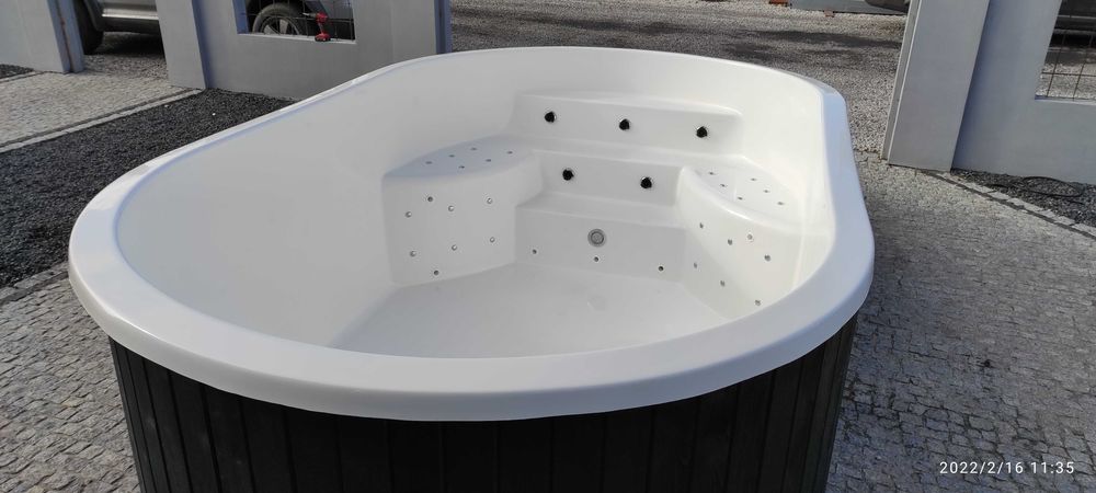 Basen Ogrodowy Jacuzzi Ogrodowe Bania Wanna Oczko Wodne Niecka Balia
