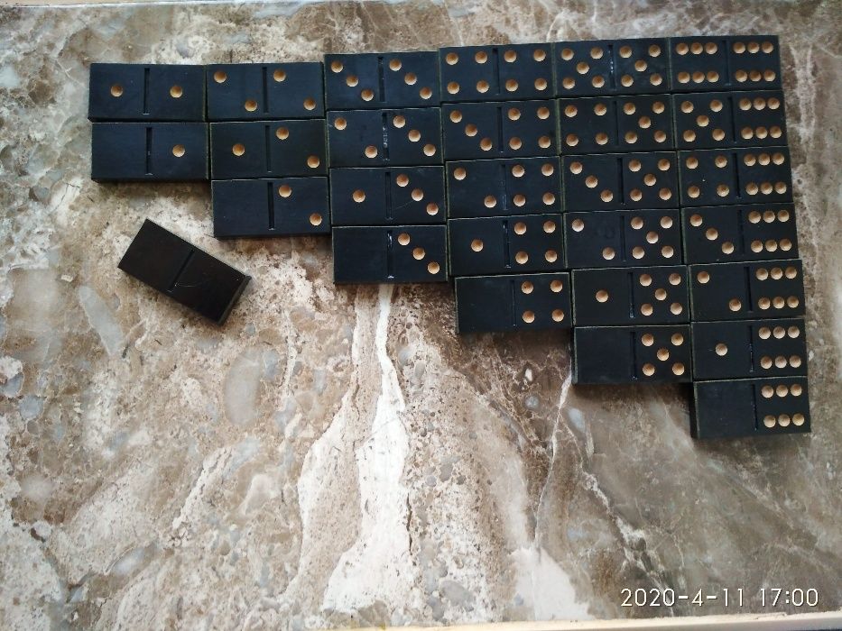 Домино рєтро из 60-х годов СССР, АЛЕКСАНДРИЯ,редкое, состоян