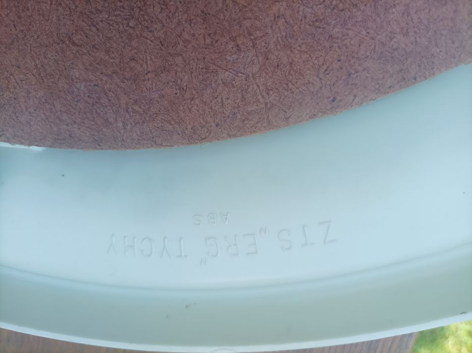 Lustro okrągłe Vintage PRL.