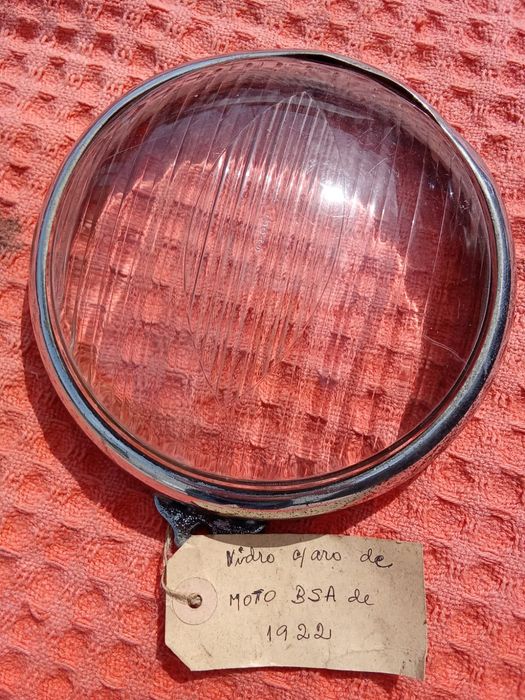 Vidro Moto BSA de 1922