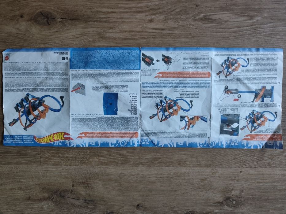 Tor samochodowy FTB65 pętle grozy Hot Wheels FTB65