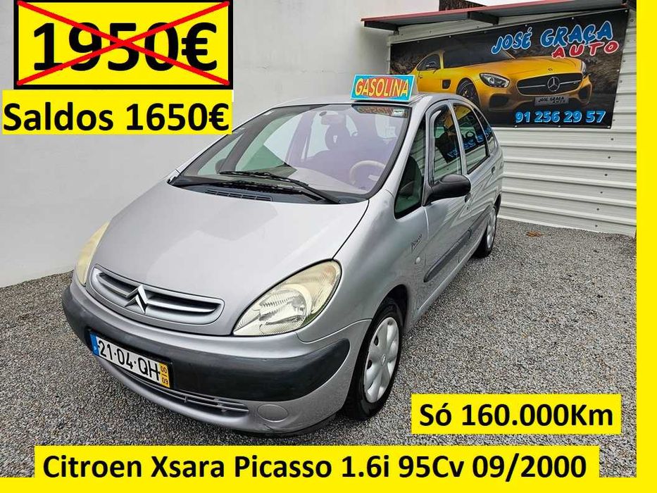 Citroën Xsara Picasso 1.6i 95cv 160.000km 09/2000