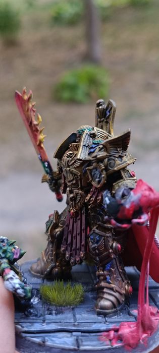 Warhammer 40k Імператор Людства (для настолки може використовуватись як Робаут Жиліман)