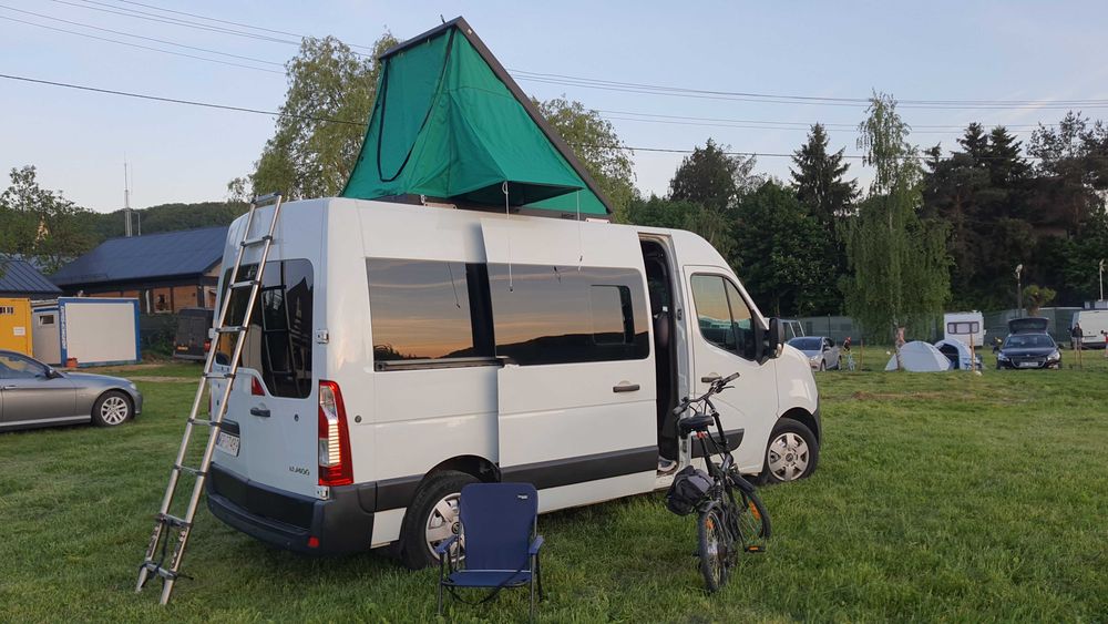 Campervan bus 2014r 9 osób van kamper camper kamper