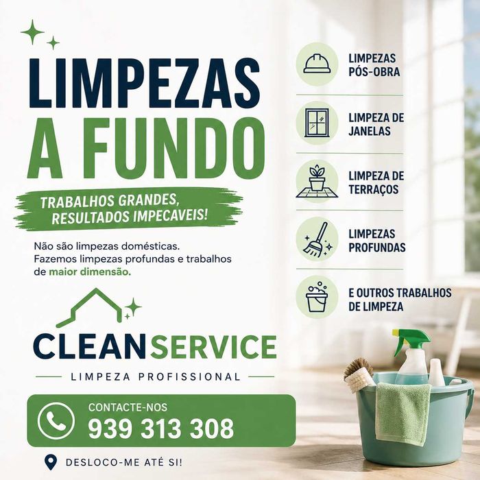 Faço limpezas domésticas e outras