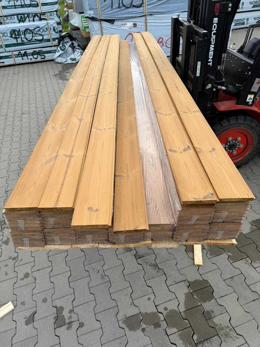 Thermo Sosna Elewacja Szczotkowana  19x142mm  AB