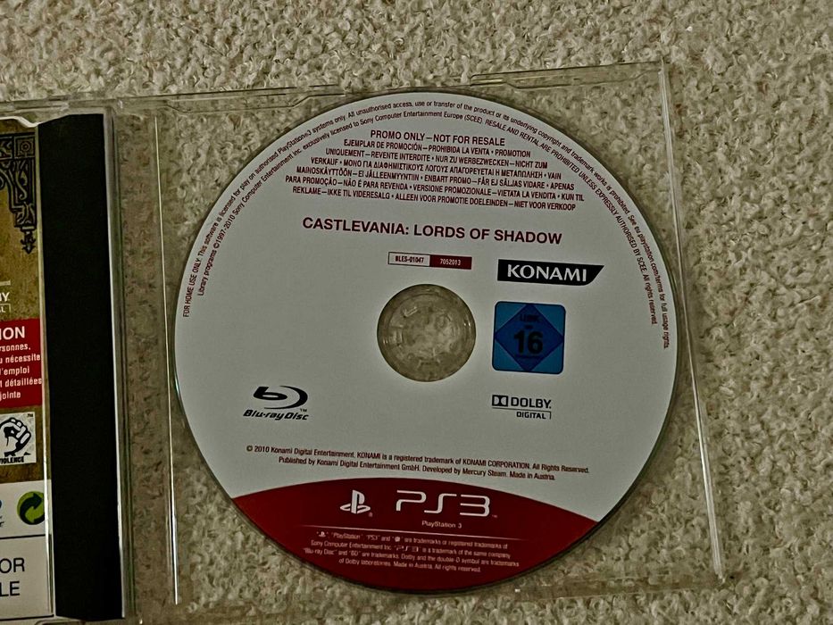 Castlevania Lords of Shadow PS3 Promo Press