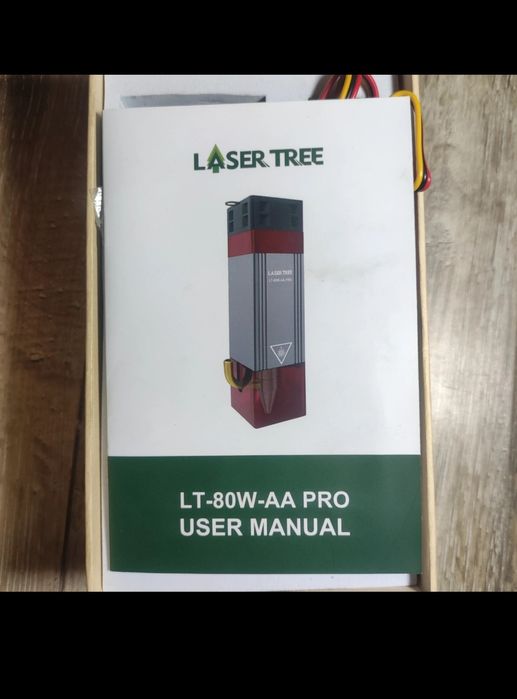 Moduł laserowy 80W Laser Tree LT-80W-AA PRO do grawerowania i cięcia