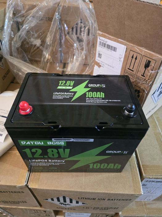 Акумулятор літієвий CTqluty  LiFePo4 12V 100Ah BMS IBattery-TP-1280