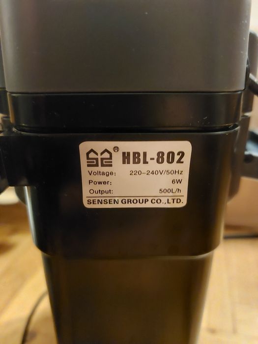 Filtr zewnętrzny do akwarium HBL-802