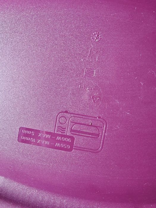 Microdelicia  Tupperware 750ml