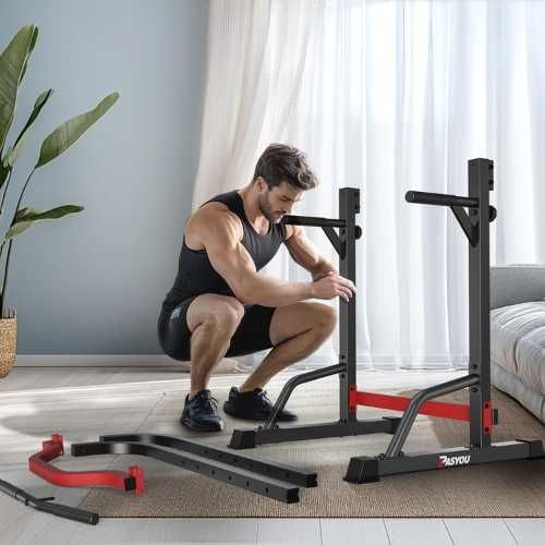 Regulowany drążek do podciągania i dipów PASYOU Power Tower PU30 50 kg