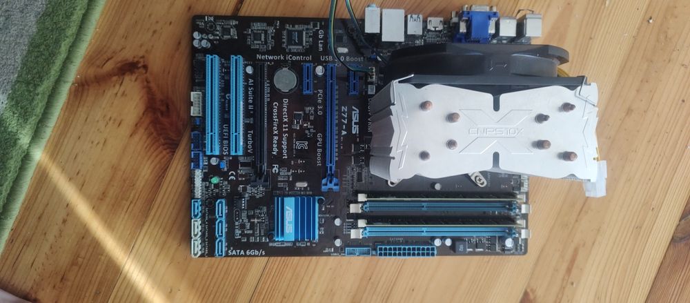 Материнська плата, процесор, оперативна пам'ять, кулер