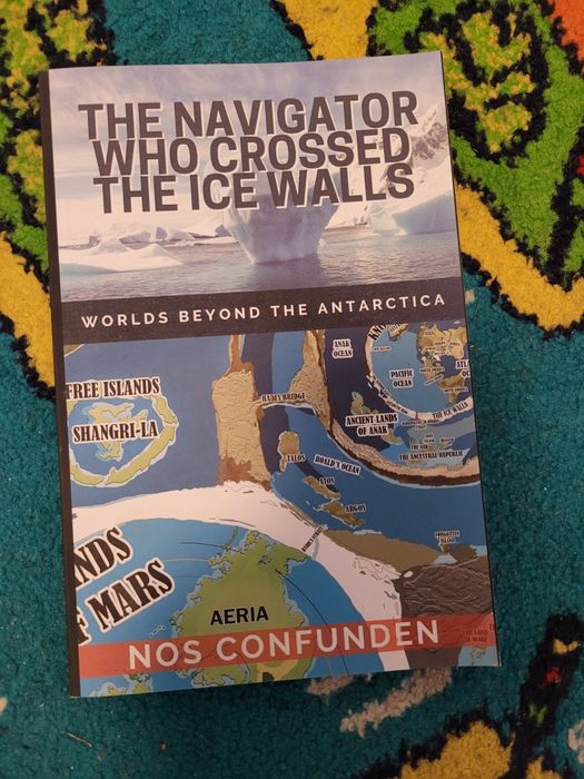 Książka The navigator who crossed the ice walls antarktyda tajemnice Gorzów Wielkopolski • OLX.pl