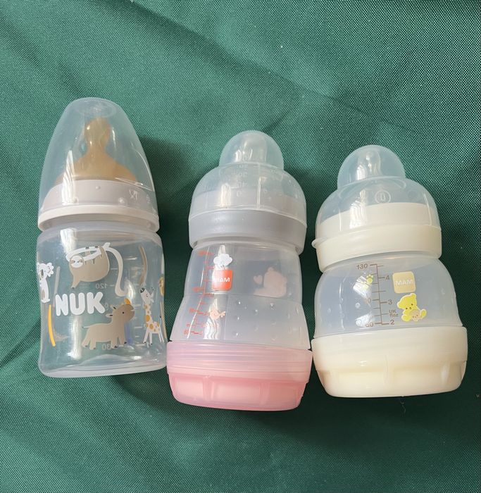Бутылочки Nuk , MAM , соски Avent (5,2 поток)
