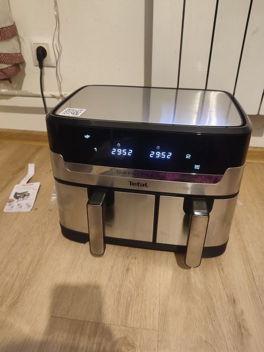 Продам аерофритюрниця tefal dual easy fry & grill  ey905d10