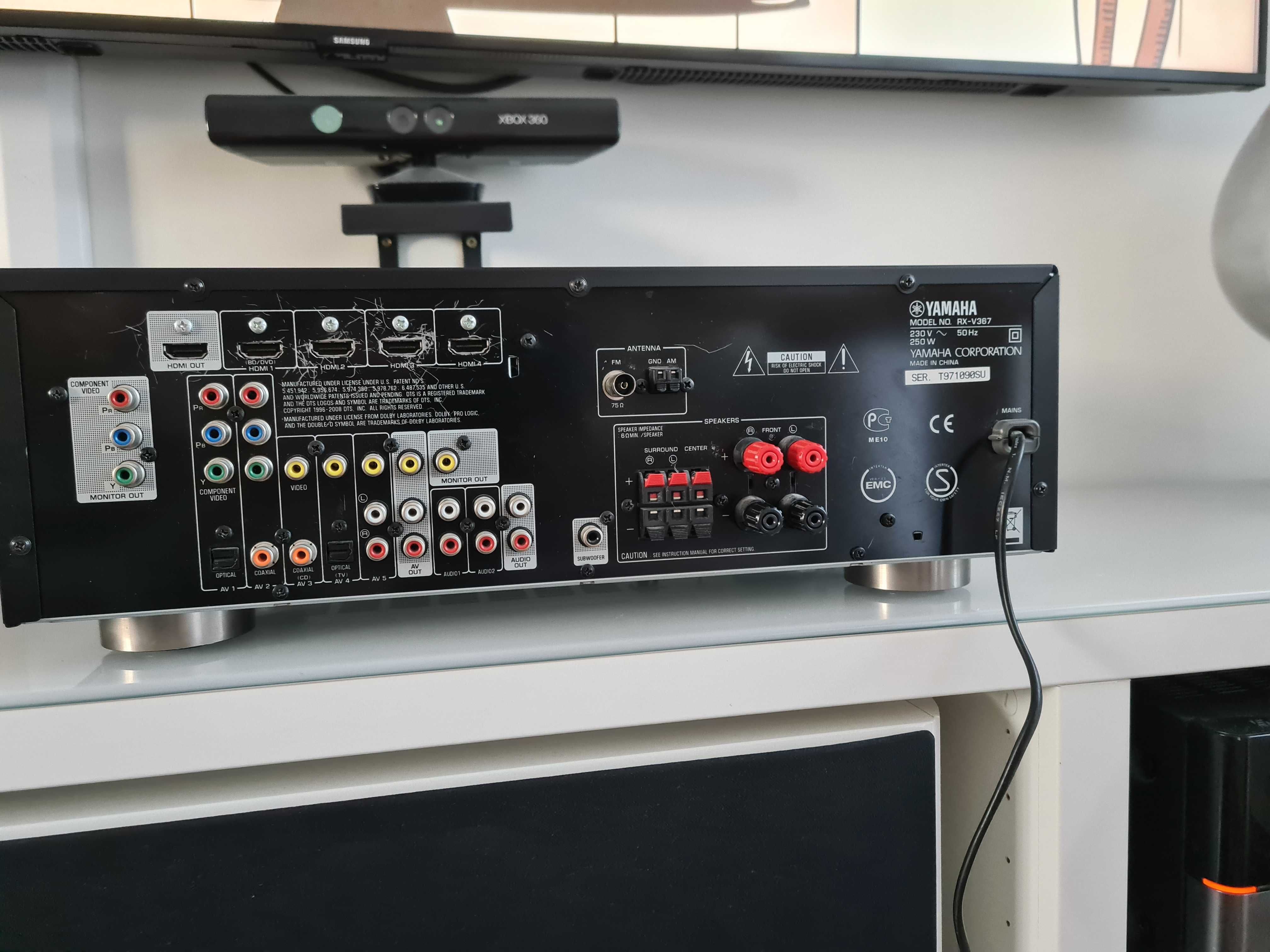 okazja-amplituner-wzmacniacz-yamaha-rx-v367-kino-domowe-bluetooth-hdmi