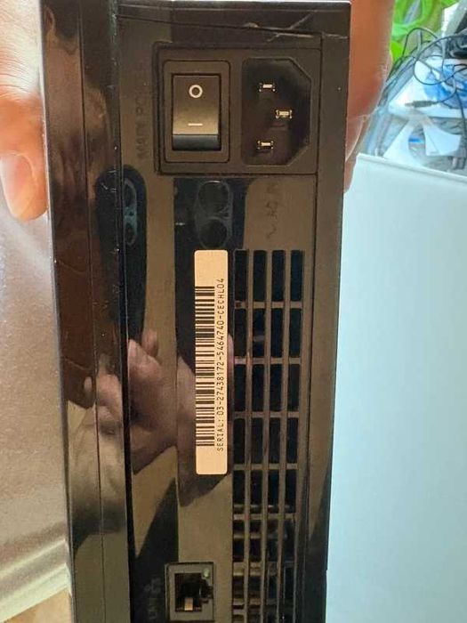 PlayStation 3 konsola fat 150GB przerobiona ninja wadliwa ps3