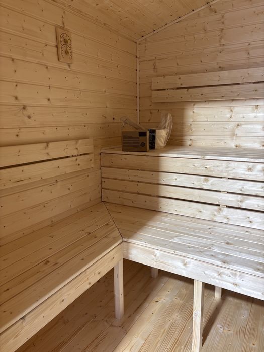 Sauna Ogrodowa z pełnym wyposażeniem