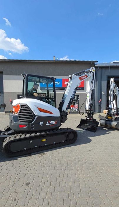 Nowa Minikoparka Bobcat E55z 5,5T Wynajem Wypożyczalnia