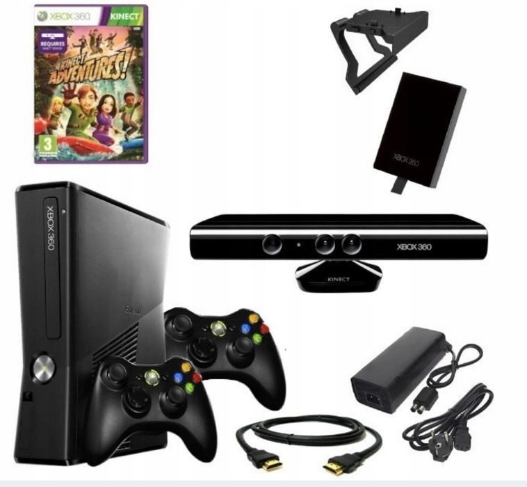 Xbox 360 250 GB + игры