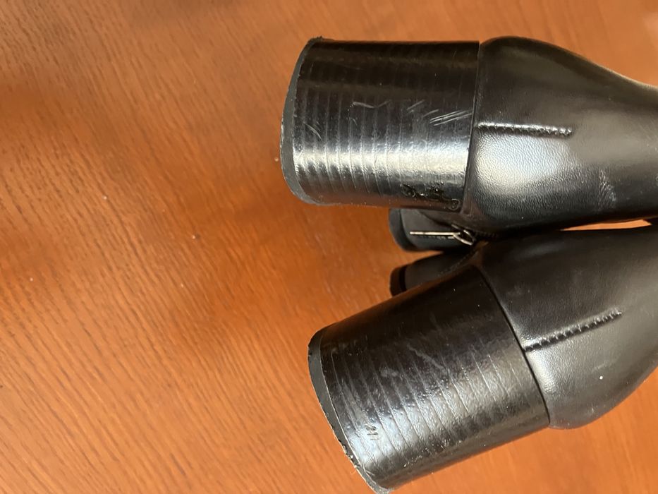 Sprzedam botki czarne skóra naturalna rozmiar 38