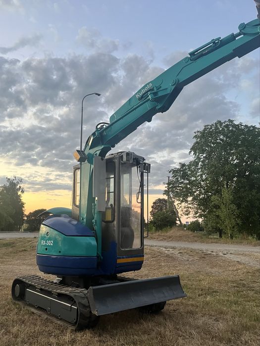 Японський екскаватор KUBOTA RX-302